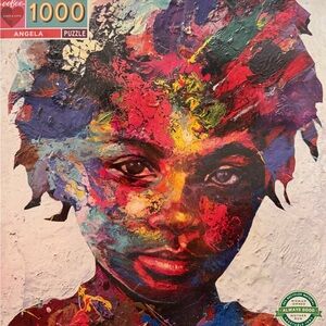 Vibrant Portrait Puzzle by Eeboo - 1000 Pieces
